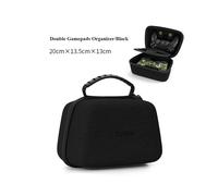 Custodia rigida nera Double-BOONA per PS5, PS4, Switch, Pro, Xbox, Gamepad, protettiva portatile