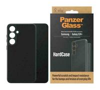 Custodia rigida PanzerGlass nera per Samsung Galaxy S24 Plus.