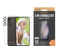 VETRO TEMPERATO PANZERGLASS ® 3-in-1 Protection Pack Samsung Galaxy S24 | Ultra-Wide Fit w. EasyAligner