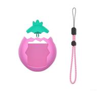 Custodia Rigida PC per Tamagotchi Paradise: Protezione 360° Antiurto e Lavabile - Cover per trasparente per Giocattolo Virtuale - Accessorio Compatto 10x10cm(Pink)