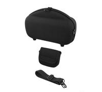 Custodia rigida per altoparlante wireless Bose SoundLink Max, in nylon resistente ai graffi, con manico, 31,5 x 21 x 12 cm, colore: nero