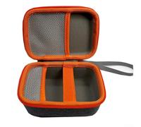 Custodia rigida per altoparlanti in EVA compatibile con mini lettore audio per bambini, custodia protettiva portatile con manico, spazio organizzato per cavo di ricarica e 36 schede audiolibro, design