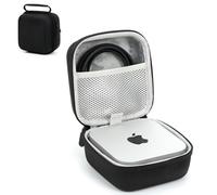 Custodia Rigida per Apple Mac Mini M4, Scatola Portaoggetti Resistente Compatibile con Accessori Mac Mini M4/Pro 2024, Organizer Compatto e Portatile Antiurto per Viaggi e Ufficio (Nero)