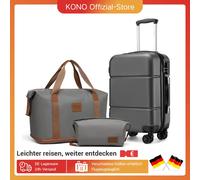 Custodia rigida per bagaglio a mano Kono 20 "custodia rigida in ABS con serratura a combinazione leggera borsa da viaggio per bagaglio a mano