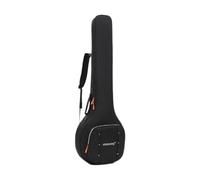 Custodia rigida per banjo a 5 corde, imbottita, portatile, resistente all'acqua, colore nero