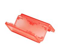 Custodia rigida per cartucce gioco, Red | Organizer tascabile per trasporto carte backup, posizionamento nel cassetto, l ' uso in viaggio e lo