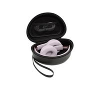 Custodia rigida per cuffie compatibile con Beats Solo4, Studio Pro, Solo3, Studio3, Solo2 - Custodia da viaggio nera con tasca per cavo e tracolla