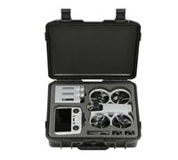 Custodia rigida per DJI Avata 360, custodia impermeabile da viaggio per Fly More Combo RC 2 Controller, accessori per hub di ricarica batterie, organizer portatile robusto e anti-goccia