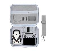 Custodia rigida per DJI Lito X1/Lito 1 Fly More Combo, borsa protettiva da viaggio portatile per telecomando DJI RC 2/RC-N3, hub di ricarica della batteria e accessori, grigio, Semplice