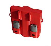 Custodia rigida per DJI Neo 2 e accessori, materiale ABS antiurto con scomparti per e modulo di trasmissione, borsa compatta da 19,5 x 7,4 x 17,4 cm, per viaggi (rosso)