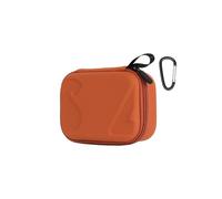 Custodia rigida per DJI Osmo Action 6 Standard Bundle, custodia protettiva da viaggio borsa portatile organizer con moschettone, 15,6 x 11,6 x 6,7 cm, Arancione, Custodia rigida per Osmo Action 6