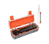 Custodia rigida per DJI Osmo Pocket 4, design con coperchio sigillato in ABS esterno e interno in morbido silicone per attrezzature, colore bianco