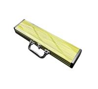 Custodia Rigida per Flauto Traverso in Bambù - Astuccio Protettivo con Interno in Velluto per Musicisti- S