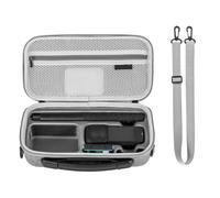 Custodia rigida per fotocamera Insta360 X4 Air, borsa a tracolla di grande capacità, organizer portatile da viaggio per Insta360 X4 Air Standard, grigio
