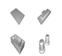 Custodia Rigida per Franzis Bat Detector Kit DIY Scatola Stampata 3D