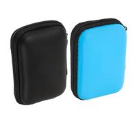 Custodia Rigida per Hard Disk Portatile 2 Pezzi in Nylon | Protezione Antigraffio, Organizzazione per Cassetto e Spostamenti, Lega di Alluminio, per Memorie