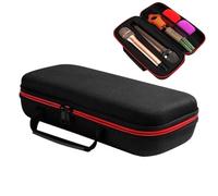 Custodia rigida per il trasporto di protezione - Custodia per microfono senza fili, custodia per microfono con cerniera | custodia protettiva per auricolari, borsa da viaggio portatile a doppio