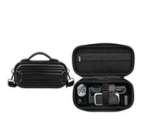 Custodia rigida per Insta360 X6 (per treppiede pieghevole Selfie Stick), custodia impermeabile da viaggio, custodia rigida in policarbonato con tracolla per accessori Insta 360 X6, Nero , Custodia da