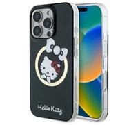 Custodia rigida per iPhone 16 Pro Hello Kitty con MagSafe, colore nero