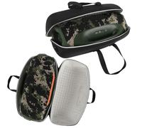 Custodia rigida per JBL Boombox 4, custodia portatile per altoparlanti, borsa da trasporto esterna, antipolvere, impermeabile, con tracolla, per accessori JBL Boombox 4 (grigio)