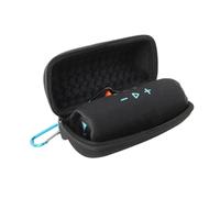 Custodia Rigida per JBL Flip 7, Altoparlante Portatile Bluetooth Impermeabile Borsa di Stoccaggio Protettivo Compatto, 21 x 10 x 9cm (Nero)