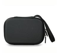 Custodia rigida per JBL GO 5 portatile altoparlante, borsa da viaggio protettiva antipolvere e antiurto con moschettone e cinturino da polso