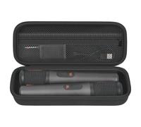 Custodia rigida per JBL Wireless Two Microfono System per JBL PartyBox 2 X Microfono Digitale Portatile Dual Mic Borsa da Viaggio con Caso di spugna fai da te