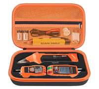 Custodia rigida per Klein Tools ET310 AC Circuit Breaker Finder Tester elettrico & 80041 Outlet Repair Tool Kit & RT250 GFCI Outlet Tester e Accessori Strumenti Elettrici Storage Organizer Bag (solo