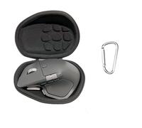 Custodia rigida per Logitech MX Master 4 per mouse wireless MX Master 3S, custodia protettiva in EVA con design antiurto resistente all'acqua e gancio a moschettone