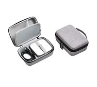 Custodia rigida per Mac Mini per M4Pro, borsa portaoggetti per computer con divisorio organizer EVA antiurto borsa da viaggio 22 x 14 x 9 cm (grigio)