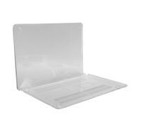 Custodia rigida per MacBook Air da 13 pollici, trasparente, leggera e sottile, con chiusura a scatto, completa di accessori per tastiera e protezione