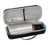 Custodia rigida per Mini proiettore XGIMI MoGo 3 Pro 1080P, custodia da viaggio per MoGo 4 e supporto regolabile, custodia per telecomando, caricabatterie e altri accessori, Nero