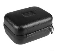 Custodia rigida per mulinello da pesca, impermeabile, per baitcaster, mulinelli elettrici, antiurto, protettiva, da viaggio, colore nero (misura media)