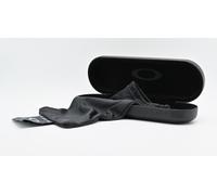 Custodia rigida per occhiali Oakley nera effetto pelle vegan microfibra borsa...