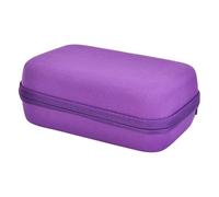Custodia rigida per penna per stampa 3D SCRIB3D P1/MYNT3D Super 3D Pen antiurto custodia da viaggio rigida anti-goccia con tasca in rete per filamento PLA e caricabatterie, Viola, 65.40x6.00x6.00mm