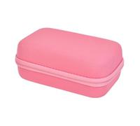 Custodia rigida per penna per stampa 3D SCRIB3D P1/MYNT3D Super 3D Pen antiurto custodia da viaggio rigida anti-goccia con tasca in rete per filamento PLA e caricabatterie, rosa, 65.40x6.00x6.00mm