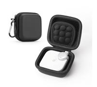 Custodia rigida per registratore vocale Soundcore Work by Anker AI, custodia protettiva portatile per Soundcore Work AI Note Taker con moschettone staccabile, mini antiurto impermeabile (nero)