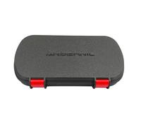 Custodia Rigida per RG40XX H Console di Gioco Retrò,Custodia Protettiva Portatile da Viaggio Anti-urto e Anti-Goccia per RG40XX H Console di Gioco Palmare Accessori (nero rosso)