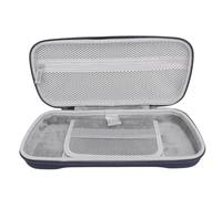 Custodia Rigida per Rog Ally X 2024 RC72LA, per Rog Ally 2023 RC71L, per Claw A1M e Altri Accessori, Custodia da Viaggio Portatile in PU con Doppia Cerniera (blu scuro)