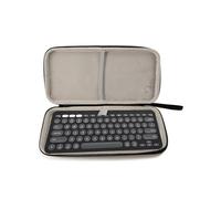 Custodia rigida per tastiera Logitech Pebble Keys 2 K380s/Logitech K380 (nero)