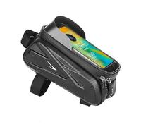 Custodia Rigida Per Telefono Impermeabile Riflettente Grande Capacità Borsa Per Tubo Superiore MTB Borsa Strada Borsa Testa Borsa Trave Anteriore Borse Moto(Phone Bag)