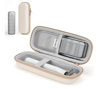 Custodia rigida per tosaerba barba O Blade QP2824/30, QP2630/30, QP2530/30, QP2734/30, più piccola e portatile, adatta casa e esterno, beige