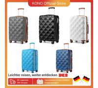 Custodia rigida per viaggiatori britannici con lucchetto TSA, custodia per cosmetici e set di Black