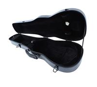 Custodia Rigida per Violino, Portatile, Fodera Ispessita Delicata, Dimensioni Standard, Robusta Scatola per Violino in Fibra di Carbonio con Igrometro per Prestazioni (Grigio