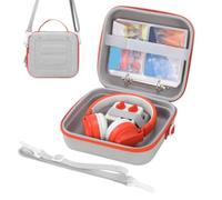 Custodia rigida per Yto Mini - Custodia per bambino con tracolla regolabile, ideale per viaggi, conservazione e trasporto di audiolibri, schede e radio, compatibile fino a 120 schede Yto
