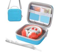 Custodia rigida per Yto Mini - Custodia per bambino con tracolla regolabile, ideale per viaggi, conservazione e trasporto di audiolibri, schede e radio, compatibile fino a 120 schede Yto