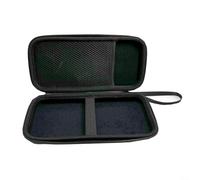 Custodia rigida portatile in EVA per TI-84 Plus, TI-Nspire CX II CAS e altri strumenti, calcolatrice grafica con tasca in rete e cinturino da polso, nero