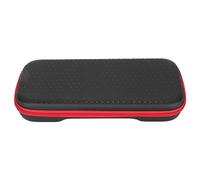 Custodia Rigida Portatile per Console ROG ALLY, Custodia da Viaggio Impermeabile e Antishock in EVA, Borsa di Stoccaggio con Cerniera in Nylon Durevole, Interno in Schiuma Pre - ta (Cerniera rossa)