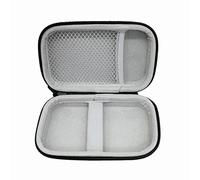 Custodia rigida portatile per il trasporto di 2 borse da viaggio per casa ufficio design corda mano, grigio