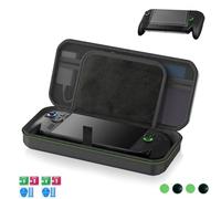 Custodia rigida premium per ASUS ROG Xbox Ally X / ROG Xbox Ally - Custodia da viaggio con 2 cappucci per joystick e salviette per la pulizia, 2 paia di pellicole protettive per lo schermo (PU)